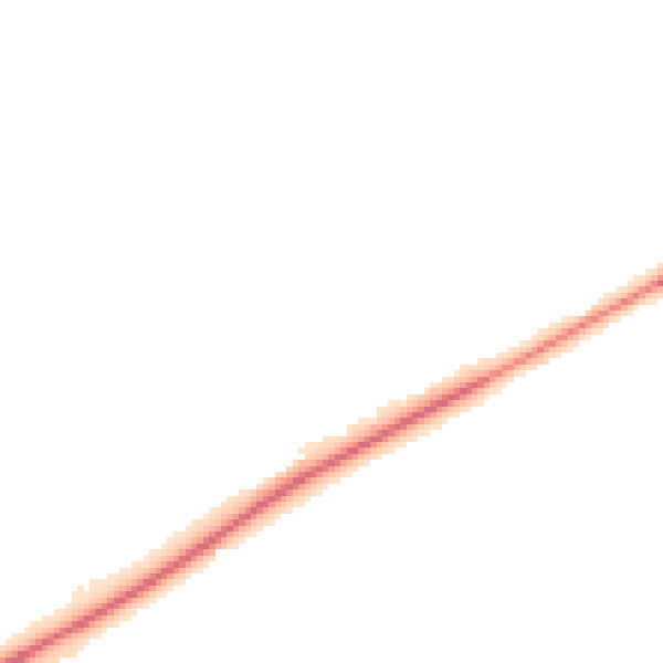Night-time road noise heatmap for LN2 2BN