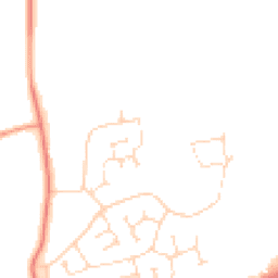 Daytime road noise heatmap for LN2 2FD