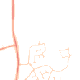 Daytime road noise heatmap for LN2 2FE
