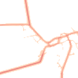 Daytime road noise heatmap for LN2 2FZ