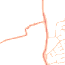 Daytime road noise heatmap for LN2 2GQ