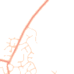 Daytime road noise heatmap for LN2 2GS