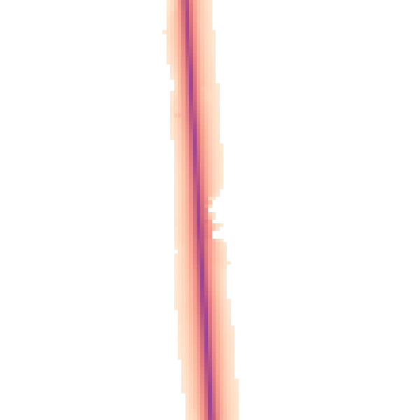 Night-time road noise heatmap for LN2 2LZ