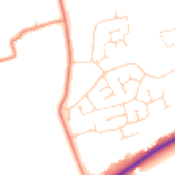 Daytime road noise heatmap for LN2 2QL