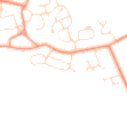 Daytime road noise heatmap for LN2 2RU