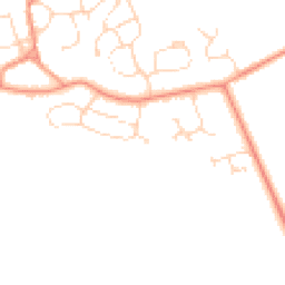 Daytime road noise heatmap for LN2 2RX