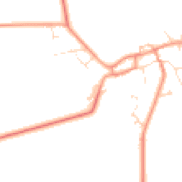 Daytime road noise heatmap for LN2 2TZ