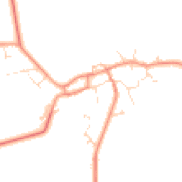 Daytime road noise heatmap for LN2 2UA
