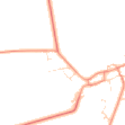 Daytime road noise heatmap for LN2 2UD