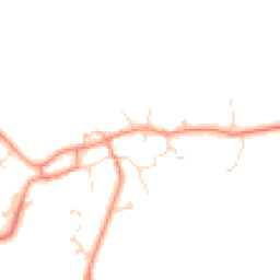 Daytime road noise heatmap for LN2 2UL