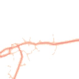 Daytime road noise heatmap for LN2 2UN
