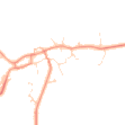 Daytime road noise heatmap for LN2 2UU