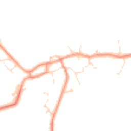 Daytime road noise heatmap for LN2 2UX