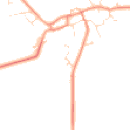 Daytime road noise heatmap for LN2 2WB