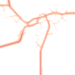 Daytime road noise heatmap for LN2 2WD
