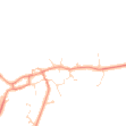 Daytime road noise heatmap for LN2 2XA