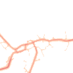 Daytime road noise heatmap for LN2 2XD