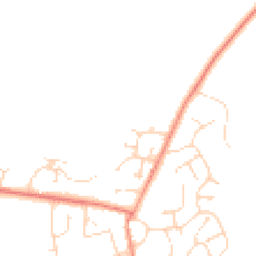 Daytime road noise heatmap for LN2 2XX