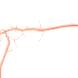 Daytime road noise heatmap for LN2 2YX
