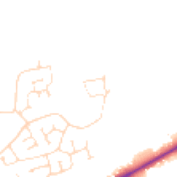 Daytime road noise heatmap for LN2 2ZH