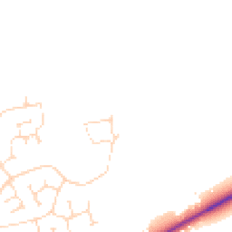 Daytime road noise heatmap for LN2 2ZN