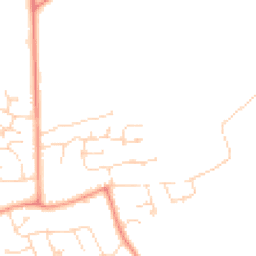Daytime road noise heatmap for LN2 3BS
