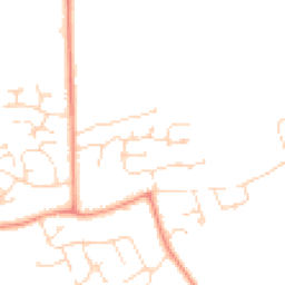 Daytime road noise heatmap for LN2 3FH