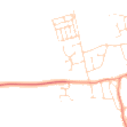 Daytime road noise heatmap for LN2 3FS