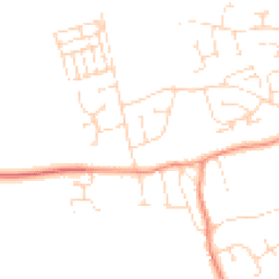 Daytime road noise heatmap for LN2 3JX