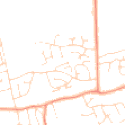 Daytime road noise heatmap for LN2 3LP