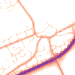 Daytime road noise heatmap for LN2 3NG