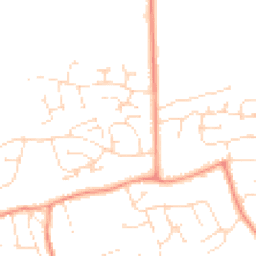 Daytime road noise heatmap for LN2 3NS