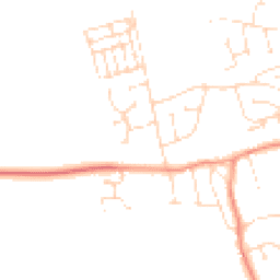 Daytime road noise heatmap for LN2 3NT