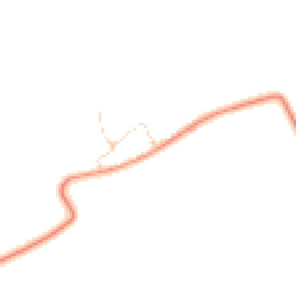 Daytime road noise heatmap for LN2 3PF