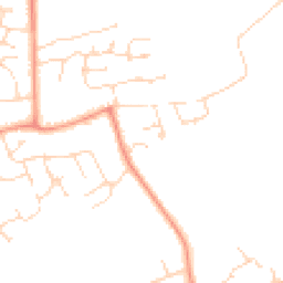Daytime road noise heatmap for LN2 3RP
