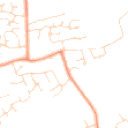 Daytime road noise heatmap for LN2 3RS