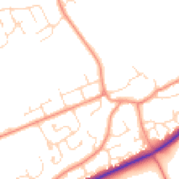 Daytime road noise heatmap for LN2 3SA