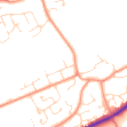 Daytime road noise heatmap for LN2 3SB