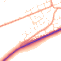 Daytime road noise heatmap for LN2 3TB