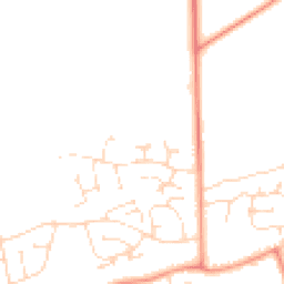 Daytime road noise heatmap for LN2 3TT