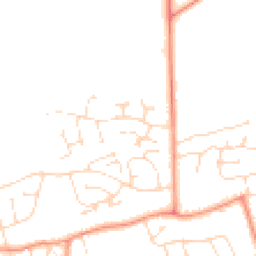 Daytime road noise heatmap for LN2 3TX