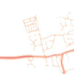 Daytime road noise heatmap for LN2 3TY