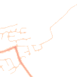 Daytime road noise heatmap for LN2 3UA