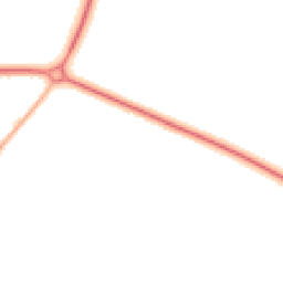 Night-time road noise heatmap for LN2 4FA