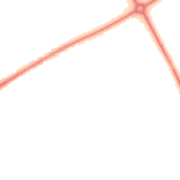 Night-time road noise heatmap for LN2 4GH