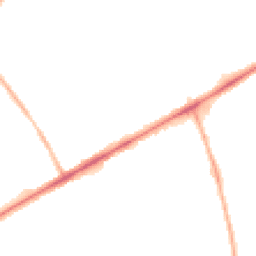 Night-time road noise heatmap for LN2 4LP