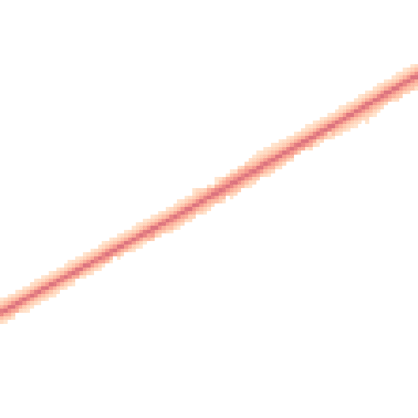 Night-time road noise heatmap for LN2 4QY