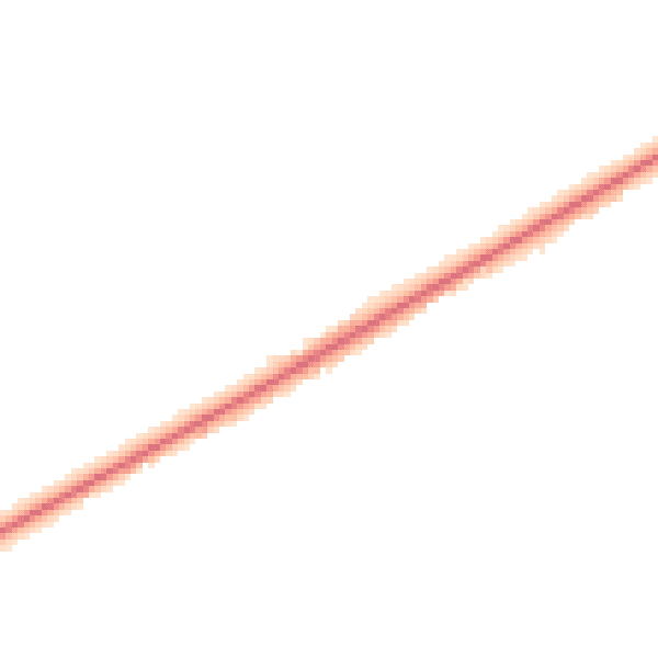 Night-time road noise heatmap for LN2 4RA