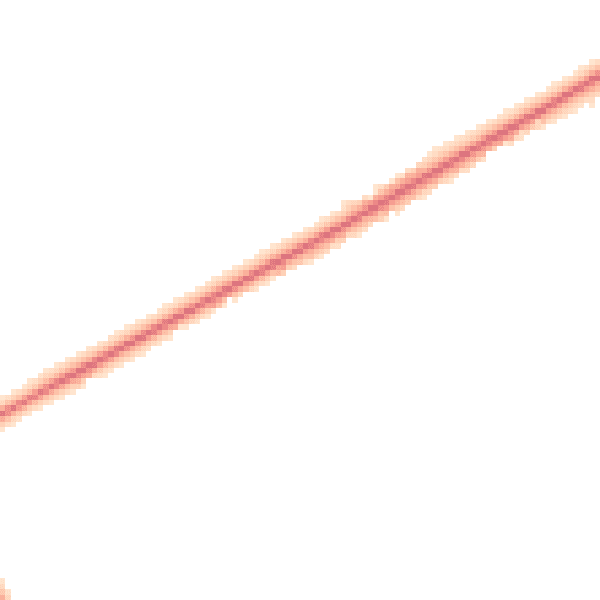 Night-time road noise heatmap for LN2 4RQ