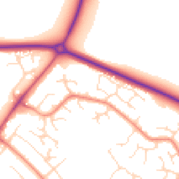Daytime road noise heatmap for LN2 4UF